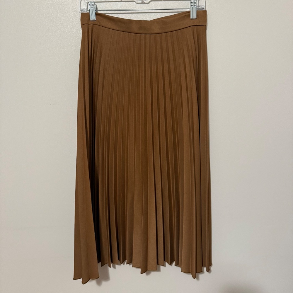 Laura Ashley Pleated Midi Skirt, size 6